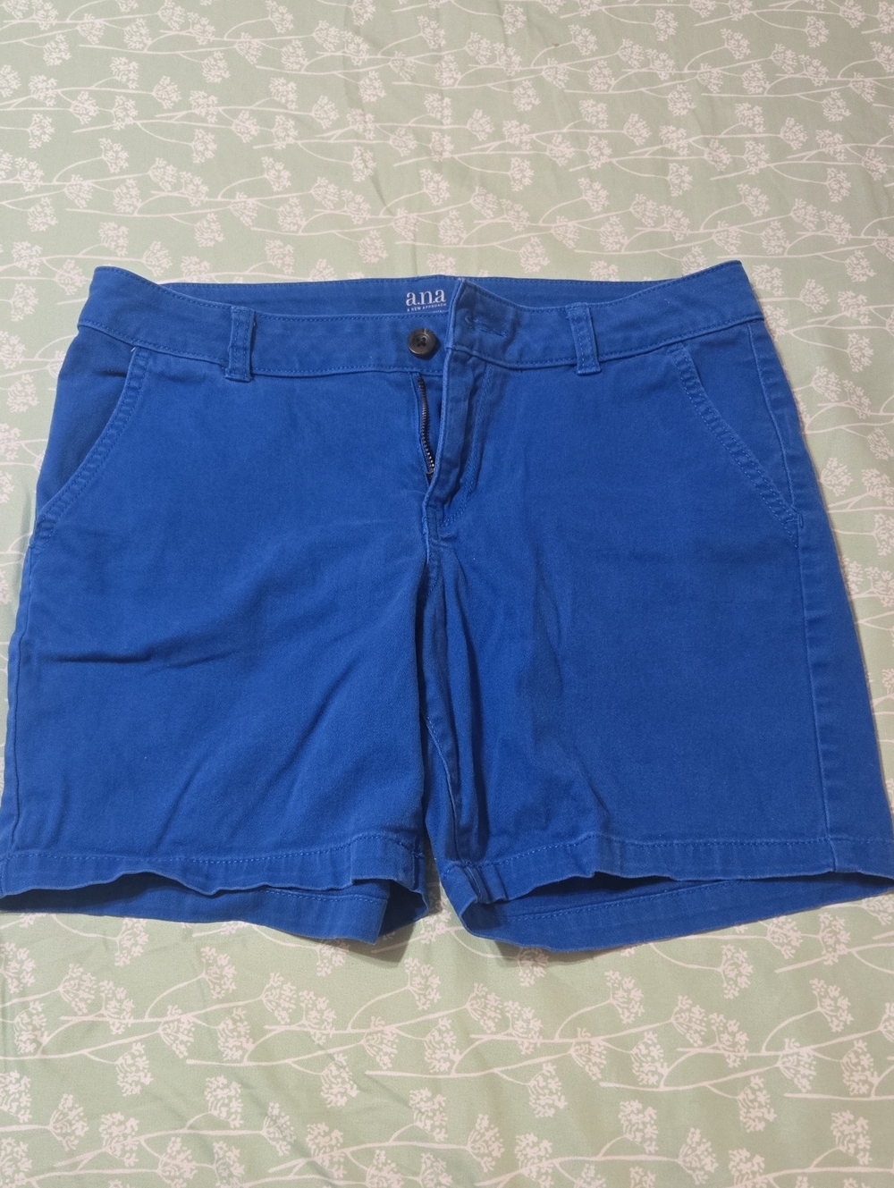 a.n.a Women's Royal Blue Casual Shorts